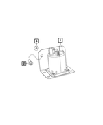 6035723 - Electrical: Hex Nut And Washer for Mopar Image