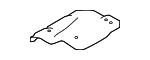 LR033706 - Body: Floor Pan Heat Shield for Land-Rover Image image