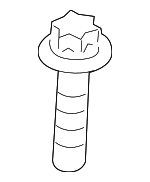 N91068001 - Electrical: Engine Coolant Thermostat Housing Bolt for Porsche: Cayenne, Panamera, Taycan Image