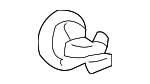 9008046281 - Body: Fender Insulator Clip for Toyota Image