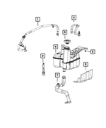 68354536AA - Cooling: Coolant Level Sensor for Ram: 2500, 3500 Image