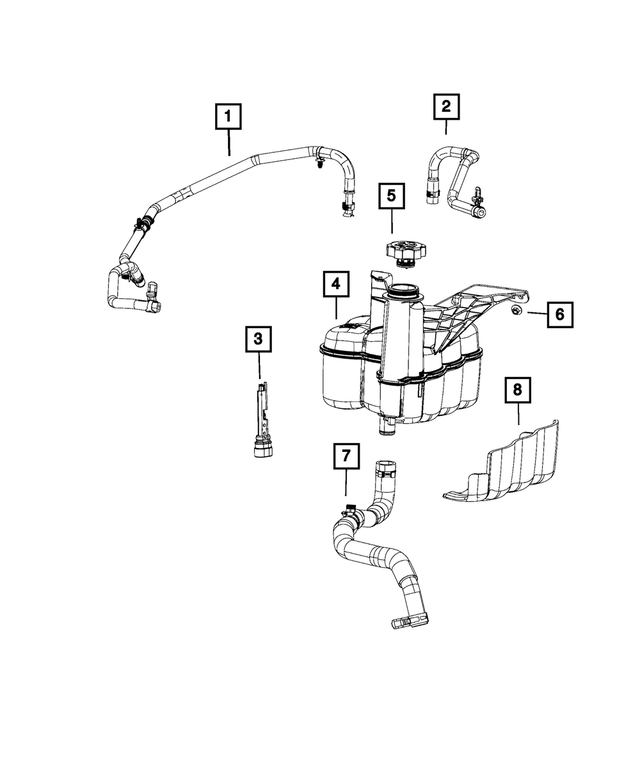 6507484AA - Cooling: Nut for Mopar Image image
