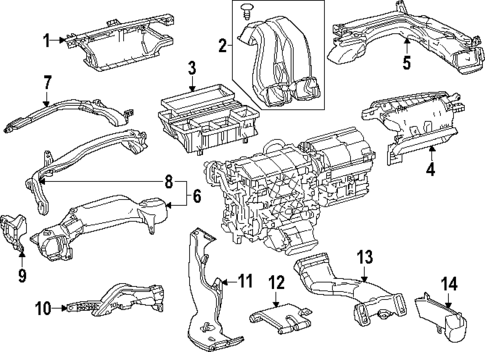 Ducts for 2025 Lexus RX350h #0