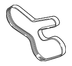 11287628661 - Cooling System: Serpentine Belt for BMW Image