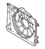 25350D2000 - Cooling System: Fan Shroud for Hyundai Image