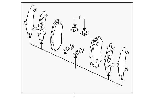 TKY8-33-28ZB - Brake Pads Front - 2016-2023 Mazda | Mazda Swag