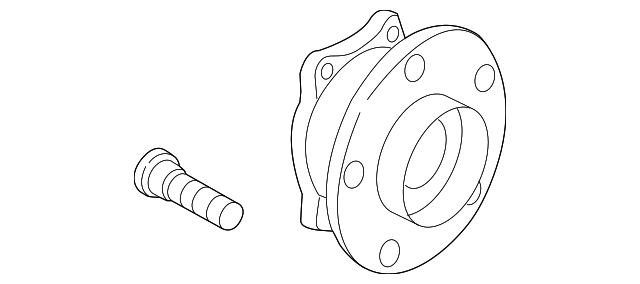 TK48-33-04XB - Hub Assembly - 2016-2023 Mazda CX-9 | Mazda Swag