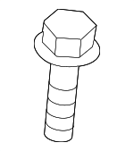 545533R000 - Suspension: Lower Ball Joint Front Bolt for Kia: Cadenza, Carnival, Forte, Optima, Sedona, Sorento, Soul, Soul EV, Sportage Image