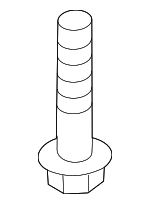 545633K000 - Suspension: Lower Control Arm Rear Bolt for Kia: Cadenza, EV6, EV9, Forte, Forte Koup, Forte5, K900, Niro, Niro EV, Optima, Rio, Rondo, Sedona, Seltos, Sorento, Soul, Soul EV, Sportage, Telluride Image