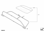 54347269435 - Sliding Roof / Folding Top: Pocket, Wind Deflector for BMW: 128i, 135i, 228i, 228iX, 230i, 230iX, 323Ci, 325Ci, 328i, 330Ci, 335i, 335is, 428i, 428iX, 430i, 430iX, 435i, 435iX, 440i, 440iX, 640i, 640iX, 645Ci, 650i, 650iX, M235i, M235iX, M240i, M240iX, M3, M4, M6 Image image