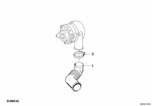 Alternator Cooling for 1992 BMW 850Ci #0