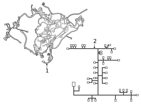 Wiring Harness for 2019 INFINITI QX30 #0