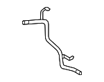 6D121085C - Cooling System: Front Pipe for Audi: A4, A4 Quattro Image