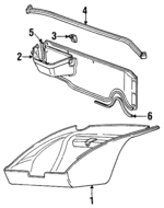 964551067015FV - Body: Floor for Porsche: 911 Image