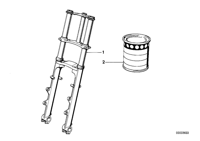 31421454700 - : Telescope-Fork for BMW-Motorrad Image
