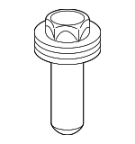 6511506AA - : Isolator Bolt for Dodge: Hornet | Fiat: 500X | Jeep: Compass, Renegade | Ram: ProMaster City Image