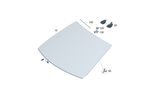2236707501 - Window System: Windshield for Mercedes-Benz Image