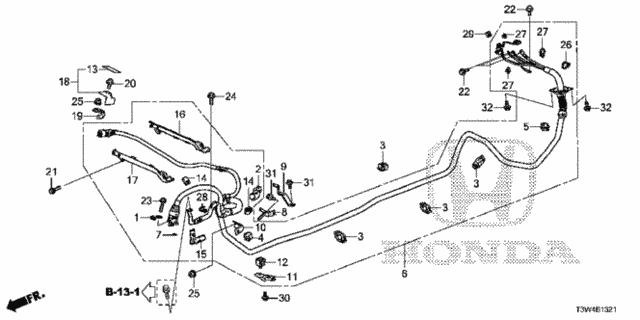 High Voltage Cable (2) for 2017 Honda Accord #0