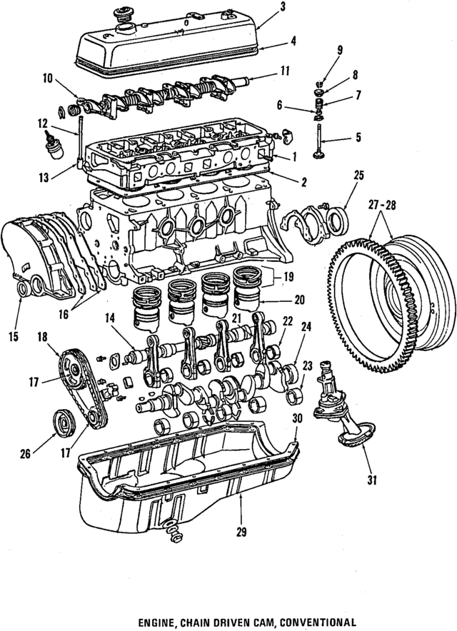 1350613040 - Engine: Timing Chain for Toyota Image