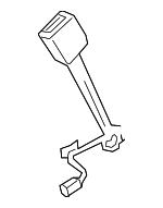 8W0857755EMNB - Electrical: Buckle for Audi: A4 allroad, A4 Quattro, A5 Quattro, A5 Sportback, Q3, Q7, RS5, RS5 Sportback, S4, S5, S5 Sportback, SQ7 Image