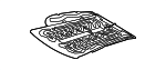 88170AR100 - Body: Seat Cushion Heater for Hyundai Image