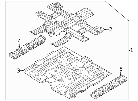 Floor for 2023 Kia Niro EV #0