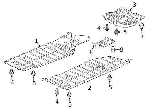 Exterior Trim - Rear Body for 2012 Acura TSX #0