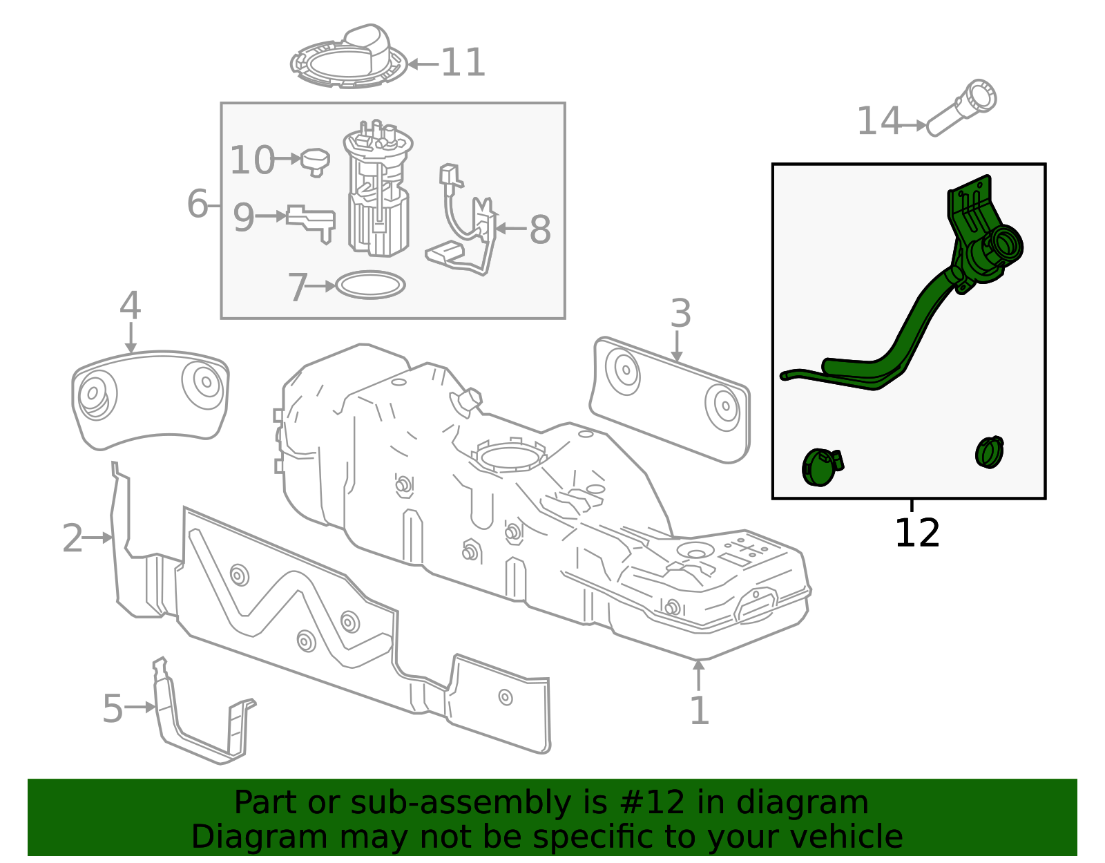2023-2026 GM Filler Pipe 85635715 GM | GMPartsDirect.com