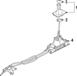 5H1711113JOYN - : Shift Knob for Volkswagen: Golf R Image