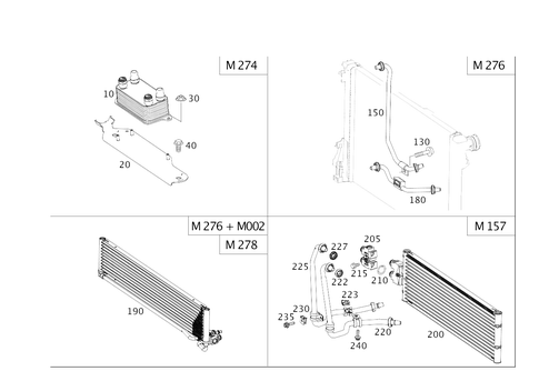 Transmission Cooling for 2018 Mercedes-Benz CLS63 AMG S #0