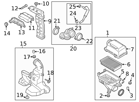Filters for 2018 Kia Rio #1