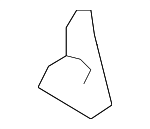 5821606020 - Body: Center Floor Pan Reinforcement for Toyota: Avalon, Camry, Solara Image