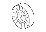 12564510 - Cooling System: Idler Pulley for Buick: Park Avenue, Regal, Riviera | Cadillac: DeVille, Seville | Chevrolet: Monte Carlo | Oldsmobile: LSS | Pontiac: Bonneville, Grand Prix Image