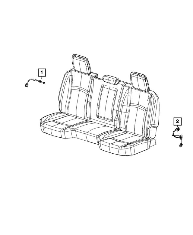 68395899AE - Electrical: Seat Wiring for Mopar Image