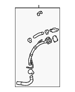 31030A9510 - Fuel System: Filler Pipe for Kia: Sedona Image