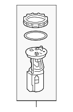 17045TG7A11 - Air &amp; Fuel Delivery: Electric Fuel Pump for Honda: Passport, Pilot, Ridgeline Image