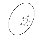 D3206CK00CNW - : Value Advantage™ ROTOR-DISC BRAKE,REAR for INFINITI: FX35, FX37, FX45, JX35, M35h, M37, M56, Q60, Q70, Q70L, QX60, QX70 | Infiniti: Q50 Image