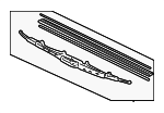 76730S0XA01 - Body: Wiper Blade for Honda: Odyssey Image