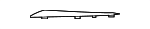 71202T20A01 - Body: Grille Molding for Honda Image