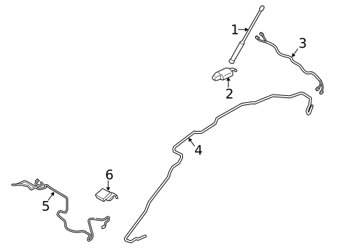 Antenna & Radio for 2014 Ford C-Max #0