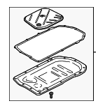 24117613238 - Maintenance &amp; Lubrication: Trans Pan for BMW: 740i, 740Ld xDrive, 740Li, 740Li xDrive, 750i, 750i xDrive, 750Li, 750Li xDrive, 760Li Image