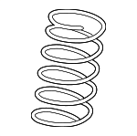 9T4Z5560H - Suspension: Coil Spring for Ford: Edge Image