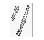 53641SJCA01 - Steering: Control Valve for Honda: Ridgeline Image