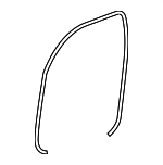 6231104051 - Body: Surround Weather-strip for Toyota: Tacoma Image