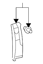 6241204041B0 - : 2005-2015 Toyota Tacoma - Upper Center Pillar Trim for Toyota: Tacoma Image