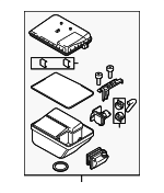 99720122104 - Emission System: Vapor Canister for Porsche: 911, Boxster, Cayman Image
