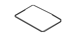 99720160100 - Emission System: Lid Gasket for Porsche: 911, Boxster, Cayman Image