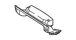 17169400009051 - Body: Front Trim for Mercedes-Benz Image