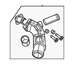 5048749AC - Cooling System: Engine Coolant Pipe for Mopar Image