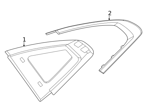 Glass & Hardware for 2020 BMW M235i xDrive Gran Coupe #0